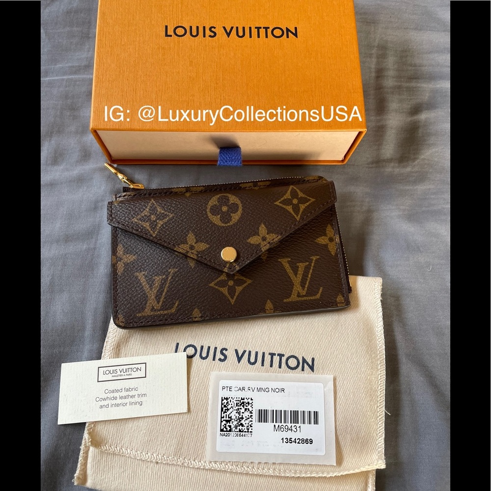 🆕 Louis Vuitton Monogram Recto Verso Card Holder